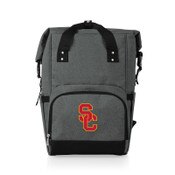 USC Trojans SC Interlock Roll-Top Backpack Cooler